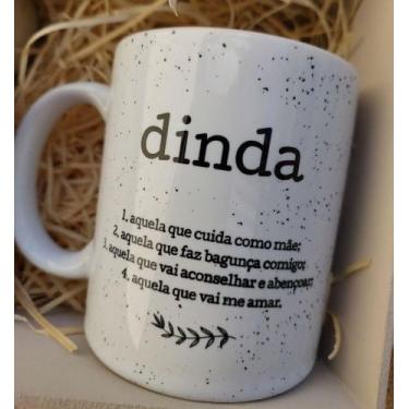 Imagem de Caneca Dinda de Batismo - Artelie