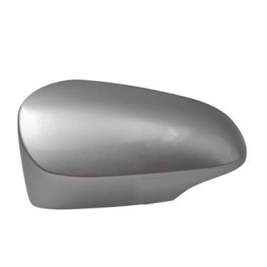 Imagem de DMXGJD Capas de substituição para espelhos de carro para to-yota L-evin 2014 a 2018, acessórios de carcaça de espelho retrovisor, parte da capa do refletor esquerda/direita, prata-esquerda
