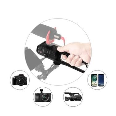 Imagem de Adaptador Áudio LensGo D1L de Microfones para Câmeras e Filmadoras com