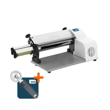 Imagem de Cilindro De Massas Elétrico Talharim Branco 37cm 127v Anodilar Com Corta E Fecha 127v