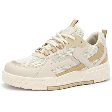 Imagem de Tenis Ramarim Casual Plataforma, 36, Branco