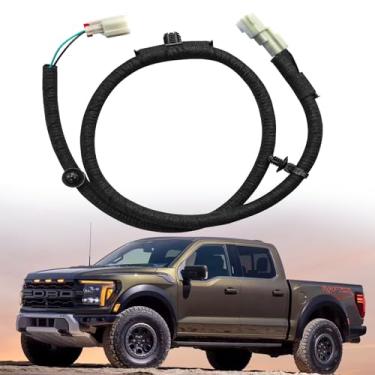 Imagem de ML3Z14A411D Caixa Traseira Iluminação RH Cablagem de Candeeiro Lateral do Passageiro Compatível com Ford F-150 2021 2022 2023 2024 2025, Conector de Cablagem de Candeeiro de Cama, Conjunto de Jumper