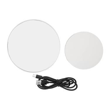 Imagem de Suporte de exibição giratório GRCFUMO, suporte de exibição de mesa giratória, plataforma de mesa giratória para fotografia com cabo USB para produtos mostra bolo de relógio de (GrcfumoiYm-11)