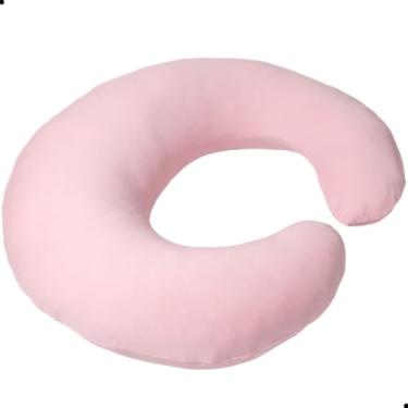 Imagem de Almofada Para Amamentação Bebe Travesseiro Amamentar Aconchego - BENIBEE (Rosa)