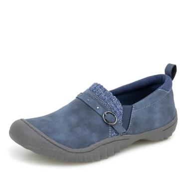 Imagem de JBU Mocassim feminino Mavis, jeans, 39