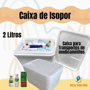 Imagem de Caixas De Isopor Eps 2 Litros Kit 3 Unid Sorvetes E Gelatos - Mundi Ep