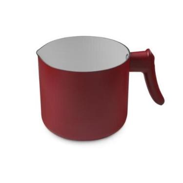 Imagem de Fervedor Soft Touch Hercules 12x10,5cm Antiaderente Vermelho