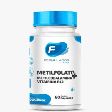 Imagem de Formulados Farma Metilfolato, Metilcobalamina Vitamina B12, 60 Cápsulas