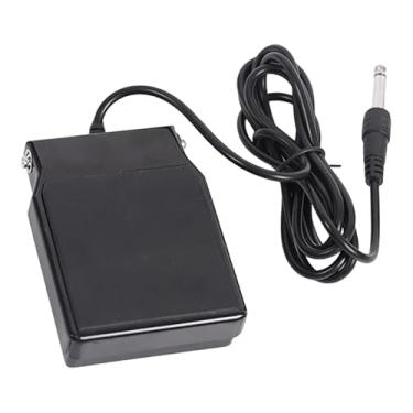 Imagem de YIJU Pedal de amortecimento sustain para piano digital com cabo de 1,5 m para teclados MIDI, sintetizadores, base antiderrapante e ajuste universal