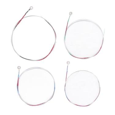 Imagem de Conjunto de cordas de violino Strings de substituição de núcleo de nylon de aço cromado de grau profissional para 4/4 para o aluno de violino Prática de desempenho de desempenho