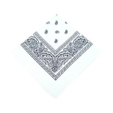 Imagem de Bandana Unissex Com Estampa De Paisley, Faixa De Cabelo Para Motocicli