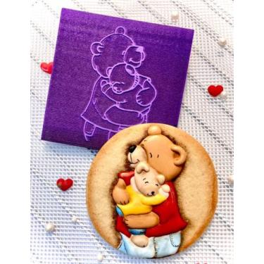 Imagem de B8 carimbo para biscoitos confeitaria artesanato dia dos pais - confei