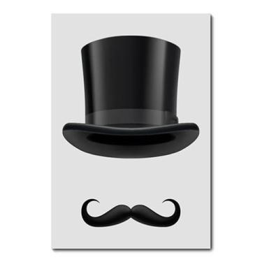 Imagem de Placa Decorativa - Mustache - Barbearia - 0539plmk - Allodi