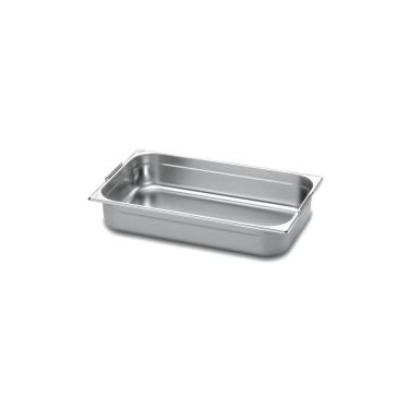 Imagem de Cuba Gastronômica 1/1 Em Aço Inox Com Alças Móveis Profundidade 180 Mm - Aço 304