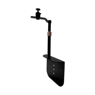 Imagem de KiBcsLic Suporte para projetor de cama, sofá, cabeceira, suporte ajustável em altura, base retrátil para projetor, para mesa comercial e residencial