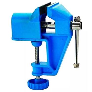 Imagem de Torno De Bancada Aco Base Fixa Mini Morsa 60mm Hikari Hk201