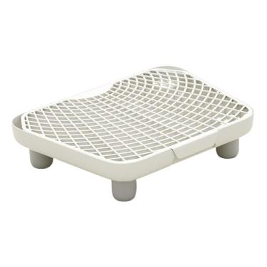 Imagem de Dualoai Caixa de areia autolimpante para gatos, rampa, degrau, tapete de captura, apoio para os pés para quarto