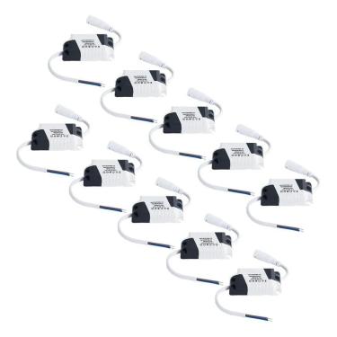 Imagem de 2X Kit 10 Reator Drive Fonte 18W-25W Plafon Painel Led Bivol