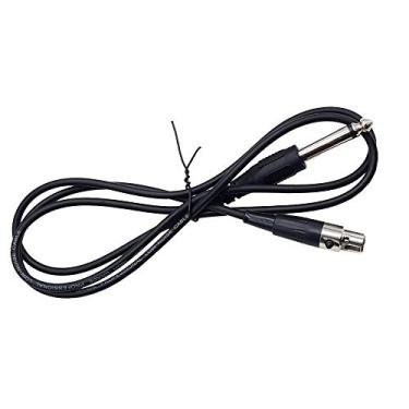 Imagem de Conector de cabo de 3 pinos MMNNE 3,3 pés 1/4" TS macho para Mini XLR-Female conectores retos