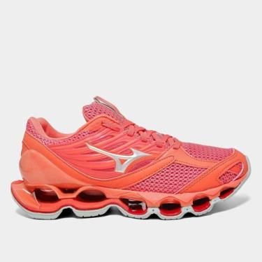 Imagem de Tênis Mizuno Wave Prophecy 13-S Feminino, Rosa claro, 37
