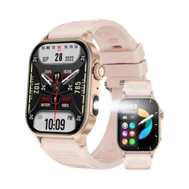 Imagem de Relógio Inteligente Bluetooth Masculino Com Tela Grande LIGE 2.01 HD, 