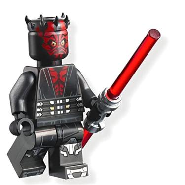 Imagem de Lego Star Wars Darth Maul Minifigura Dupla Face - Otimizado: Lego Star Wars Darth Maul Dual Face