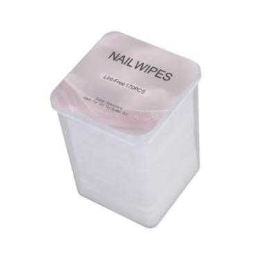 Imagem de ChuYiElegance Lenços umedecidos sem fiapos para unhas, guardanapo para técnicos pessoais, ferramentas de manicure 5x5cm, lenços umedecidos para extensão de cílios