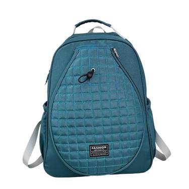 Imagem de Colaxi Bolsa de tênis, bolsa de pickleball para pickleball, badminton, de viagem de grande capacidade, leve e multifuncional para mulheres e homens, Azul