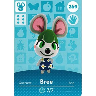 Imagem de Nintendo Animal Crossing Happy Home Designer Amiibo Card Bree 269/300 USA Version