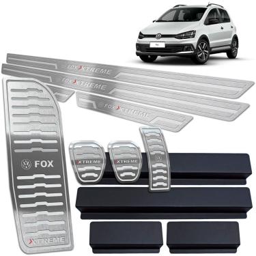 Imagem de Descanso Soleira Pedaleira Prata BR Fox Xtreme 2018 A 2020