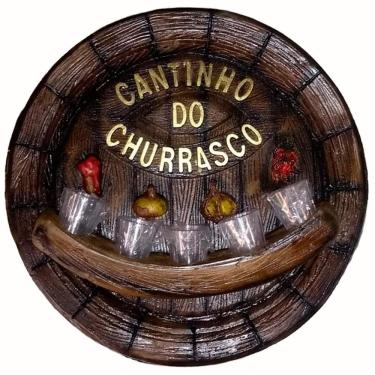 Imagem de Pingometro Tampa De Barril Decor - Cantinho Do Churrasco
