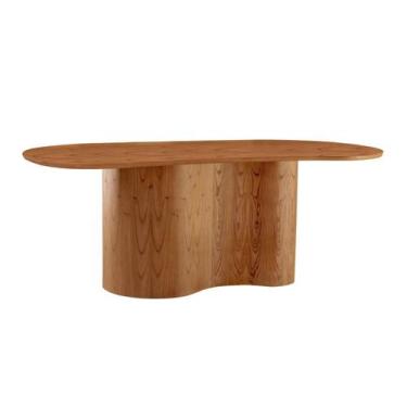 Imagem de Mesa 180cm X 90cm Tampo Orgânico Laminado Ester - Mobilare