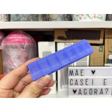 Imagem de Porta Comprimidos Marinho - Tupperware - Utensílio Portátil Azul
