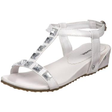 Imagem de Josmo Sandália 1524 (bebê/criança pequena), Branco, 3 M US Little Kid