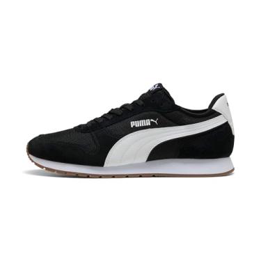 Imagem de PUMA Tênis unissex adulto cano baixo, Puma Black PUMA White Gum, 9.5 Women/8 Men