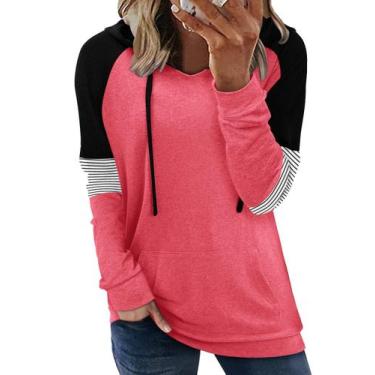 Imagem de Moletons Onlypuff, moda moderna para mulheres, pêssego, tamanho L