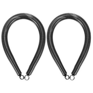 Imagem de HARFINGTON 2 peças dobrador de tubo de mola de PVC 17,1 mm OD 380 mm de comprimento tipo C mola de dobra de tubo para dispositivos de dobra de tubos em energia hidráulica doméstica, preto