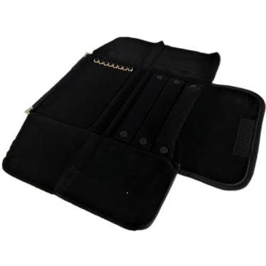Imagem de Pasta De Demonstração de Semi Jóias porta joias 21 X 38,5 estojo de joias (Preto)