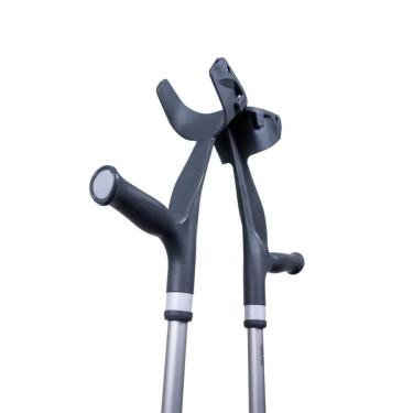 Imagem de Par Muleta Canadense Articulada Alumínio 130 Kg Cores Mercur