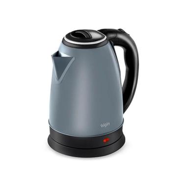 Imagem de Chaleira Elétrica Inox Lunar Jarra Sem Fio 1,8L Elgin 127V