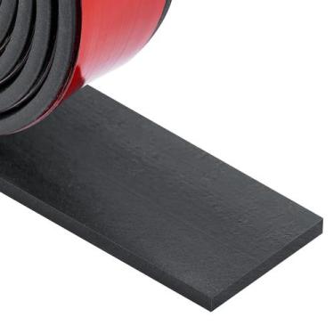 Imagem de Tiras de borracha Kikerike Neoprene com adesivo de 1 cm x 0,5 cm x 3 m
