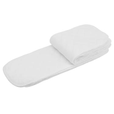 Imagem de Generic Inserir Revestimento de Fraldas, 10 Peças de Algodão para Fraldas de Pano para Uso Em Casa por Quatro Temporadas por 0-2 Anos (Seis camadas (32 * 12cm))