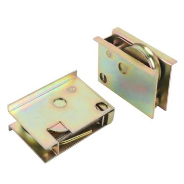 Imagem de GLOGLOW Rolos de Porta Deslizante Pella Rodas de Pátio de Substituição de Aço de Alta Resistência para Portas Pella 2 Unidades, Melhorando a Operação Suave e o Desempenho Silencioso
