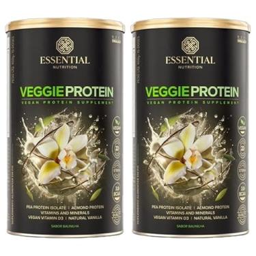 Imagem de Kit 2X: Veggie Protein Vanilla Essential Nutrition 450g