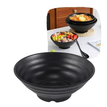 Imagem de Tigela Bowl Redonda 20cm Ramen Lámen Poke Sopa Salada Oriental Comida Japonesa Melamina Premium (1)