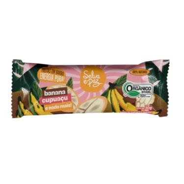 Imagem de Barra de Frutas Banana e Polpa Cupuaçu Orgânica Selva e Paz 30g