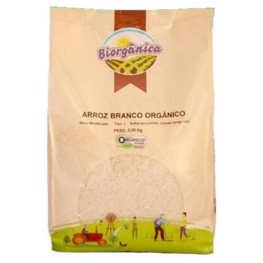 Imagem de Arroz Agulhinha Branco Orgânico Biorgânica 2kg