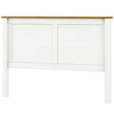 Imagem de Cabeceira Queen Madeira Maciça 9116 Branco Freijo Milani Store - MILAN