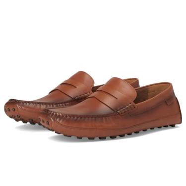 Imagem de Cole Haan Mocassins masculinos Hall Grand Penny Driving, British Tan/Java, 45