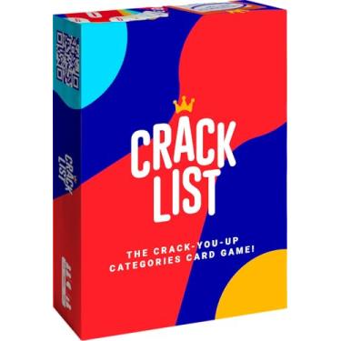 Imagem de SAVANA Crack List - The Crack-You-Up Categories Card Game | 2+ Players | Game for Kids, Teens and Adults | Family Board Games | Best Family Games Game Nights